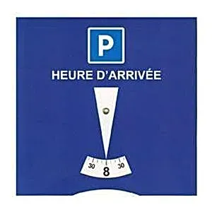 Image représentant un disque bleu pour les stationnement soumis à ce disque 