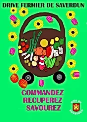 Flyer pour le drive fermier de saverdun